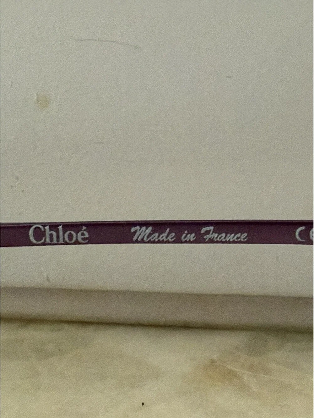 NEW Chloe CL 1131 C04 Purple Eyeglass Frames France 53mm w/ COA & Box NOS